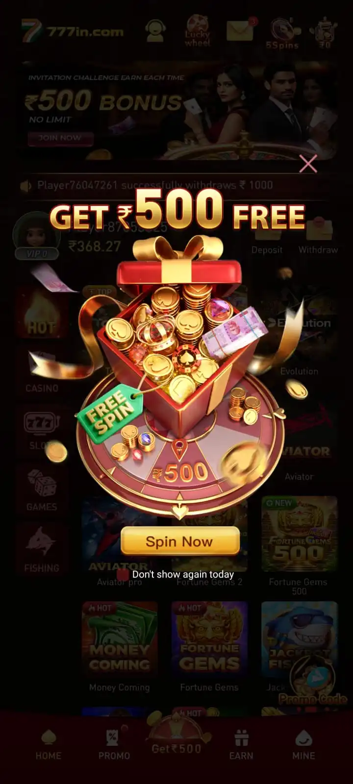 777IN Game APK