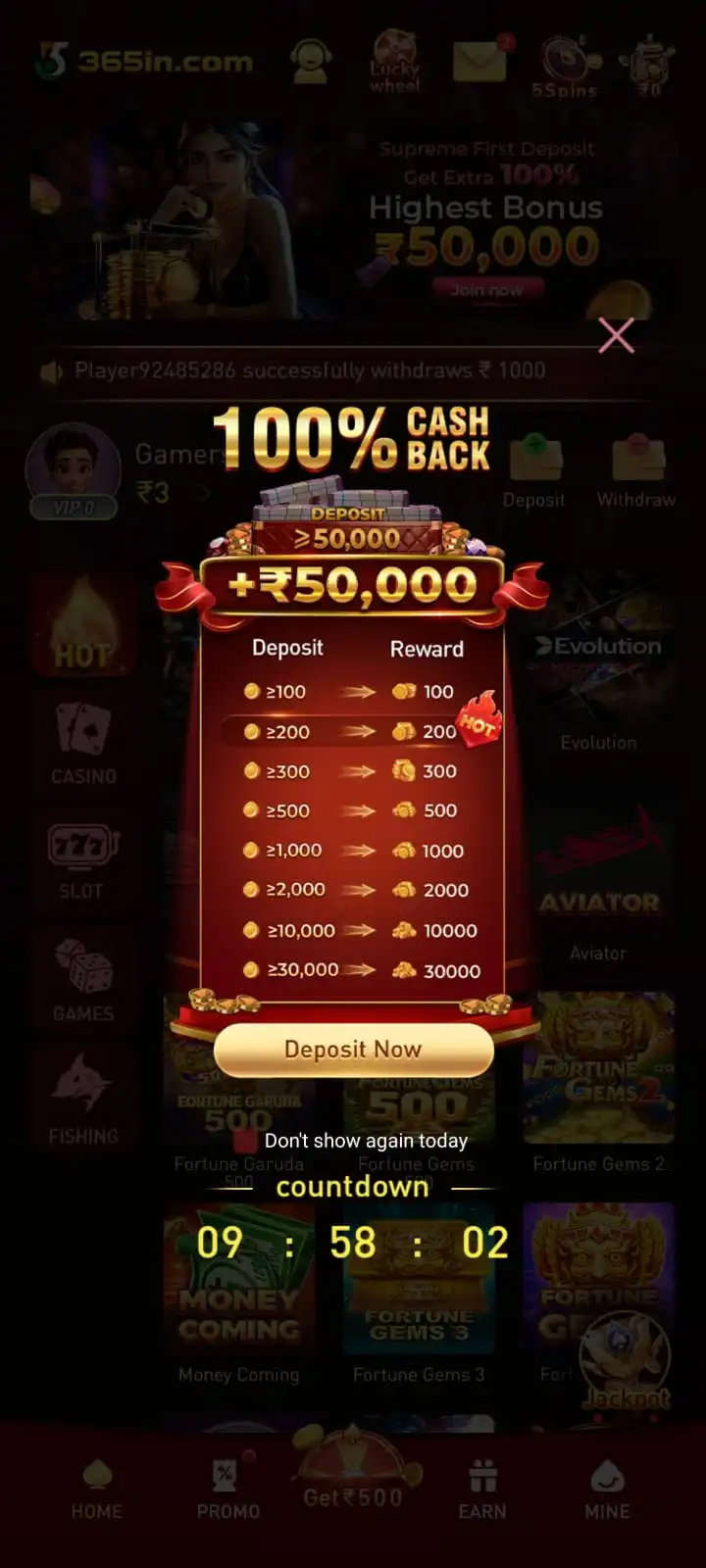 365in Game Download